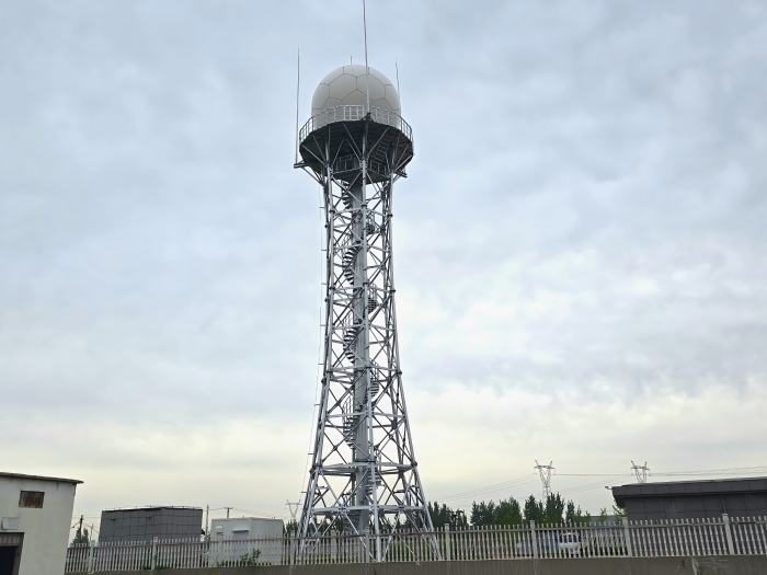 Radar Support Tower Solution: 30 Meters Pest Migration Monitoring Radar Tower